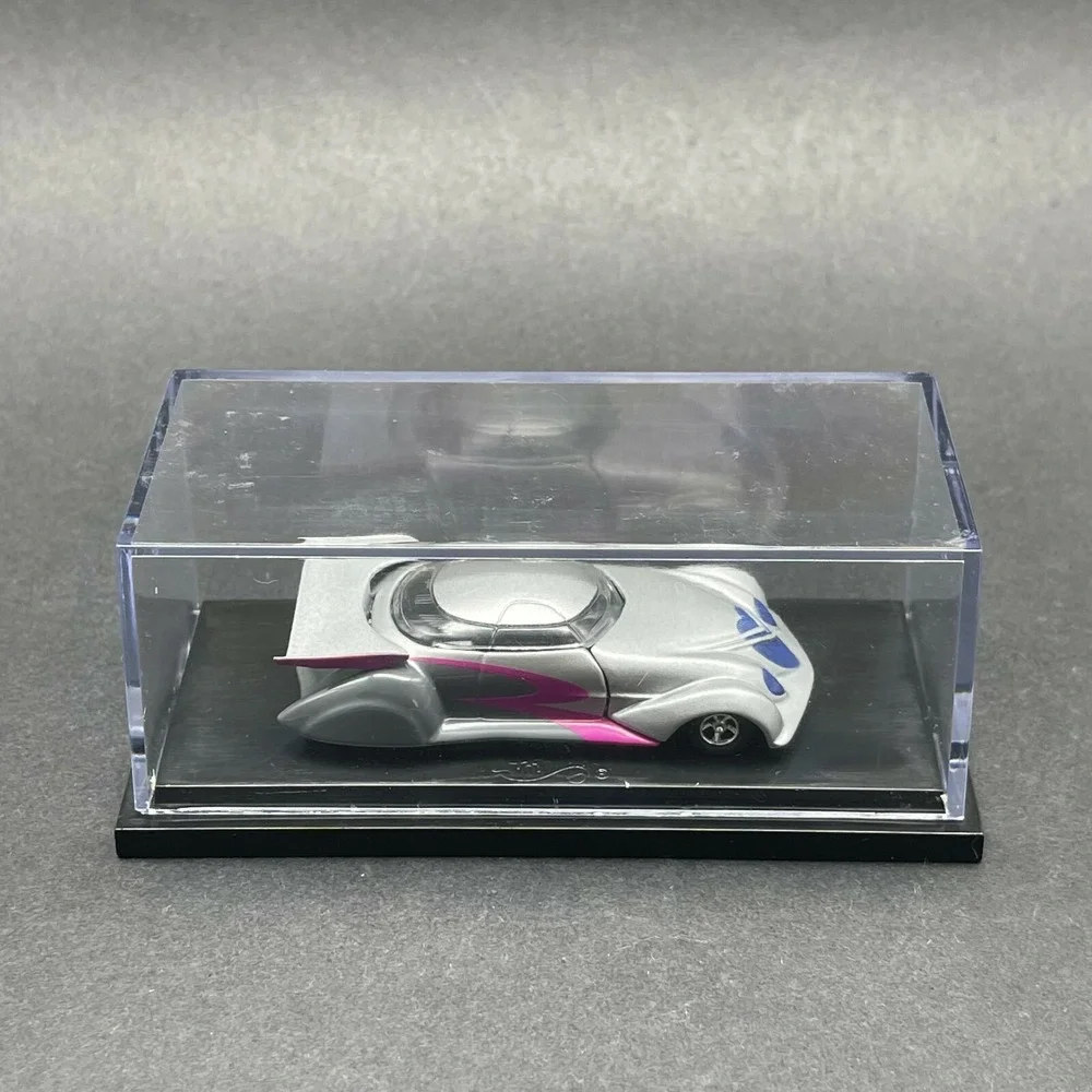 100% Hot Wheels Ed Newton Rareflow Custom‎ Car Diecast 1/64 Silver Opening Hood